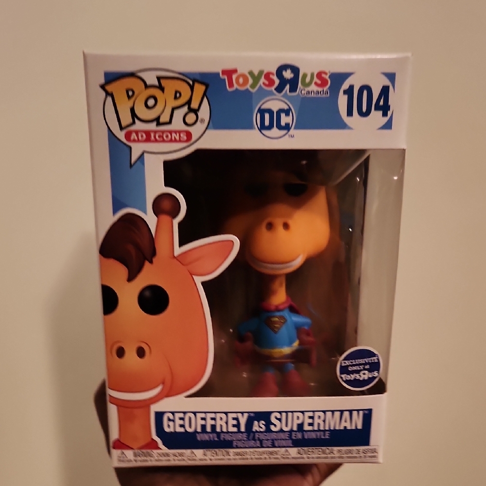 Funko Geoffrey Superman POP #104 DC